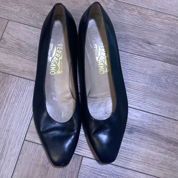 Salvatore Ferragamo Kitten Heels - Picture 1 of 8